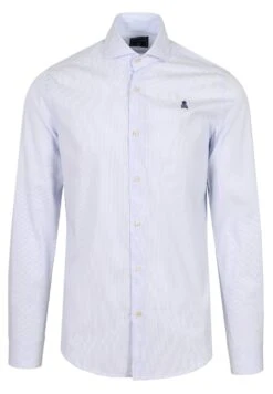 Scalpers Overhemd - Skyblue Stripes -ZALANDO WINKEL 3390979a1a83495f846fb9441c539128