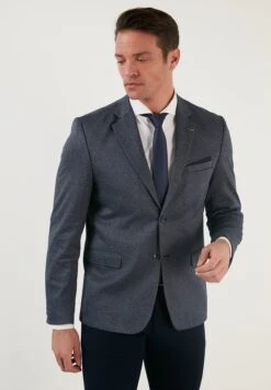 Slim Fit - Blazer - Light Navy Blue -ZALANDO WINKEL 33b1015c27364b92b622ddac473f2fe5