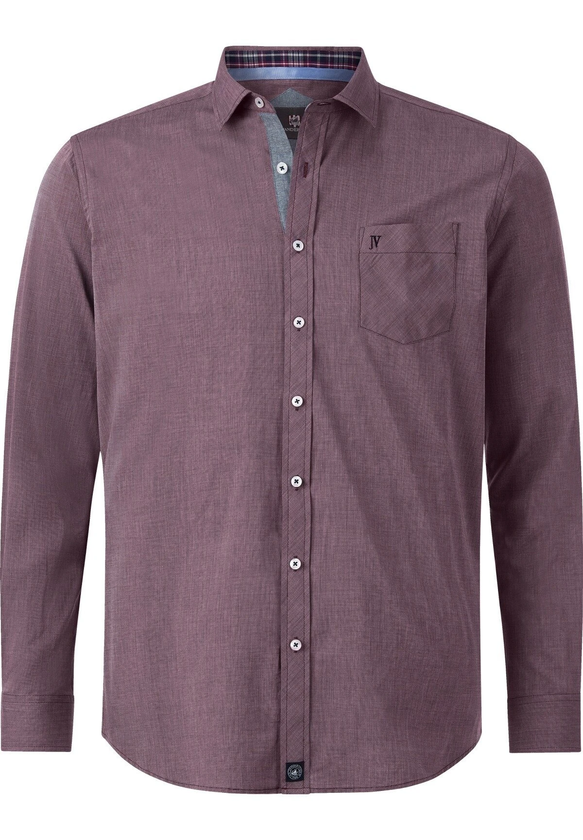 Doppelpack Julian - Overhemd - Rot Kariert 16 Doppelpack Julian - Overhemd - Rot Kariert - Afbeelding 14