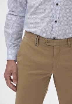 Slim Fit Textured - Chino - Kaki Claro -ZALANDO WINKEL 34385e90ec1b4fbb918c8cf28a4c88bc