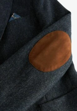 Next Signature Moons British Textured With Elbow Patches- Blazer - Blue -ZALANDO WINKEL 3469d11ff4a649678d59675adaad5d23