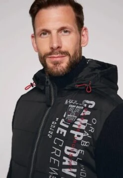 Camp David Mit Abtrennbarer Kapuze - Jas - Black -ZALANDO WINKEL 3494529f5d684573a3415e73565ec9b8