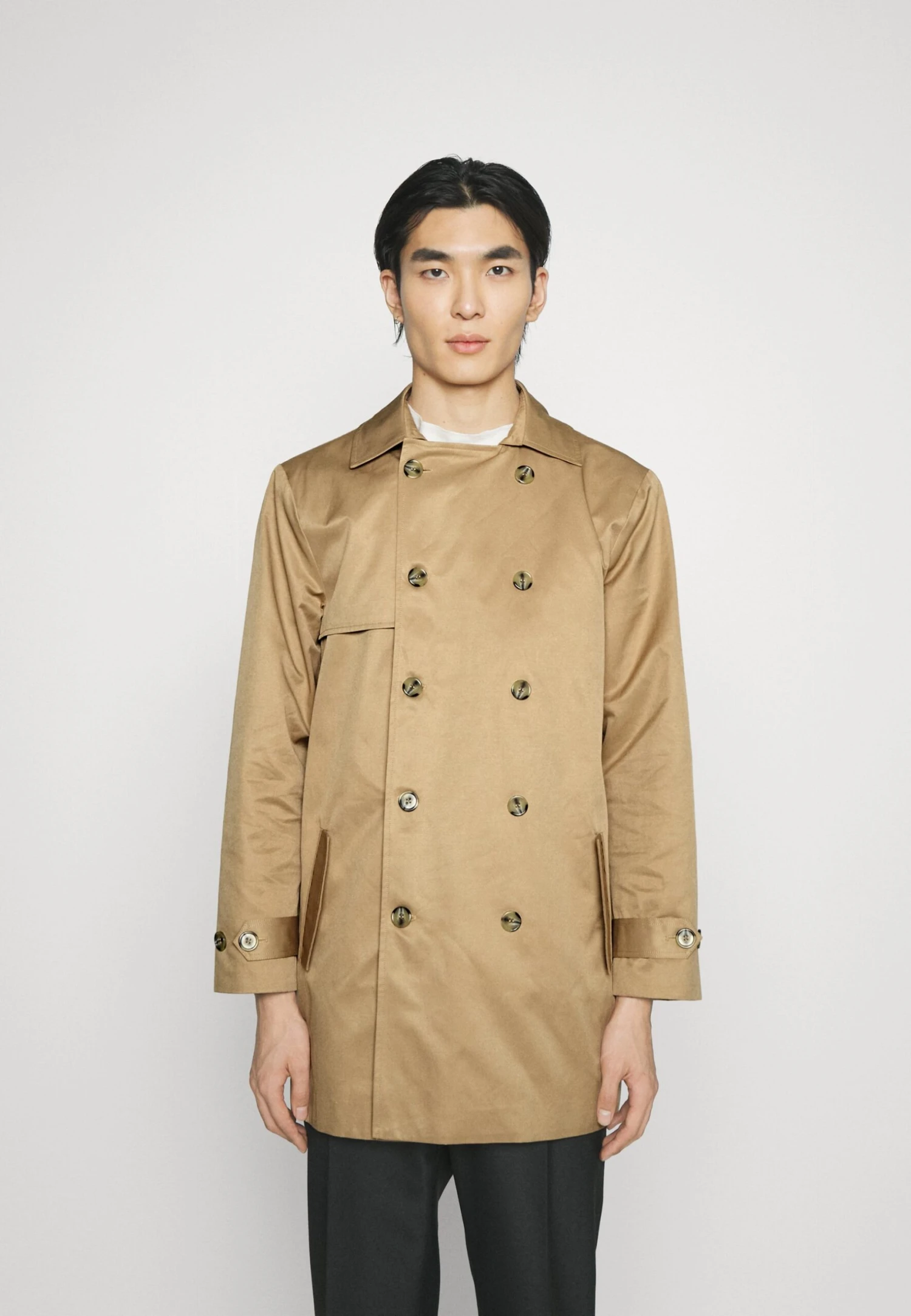 Bruuns Bazaar Autre Matti Trenchcoat - Trenchcoat - Dune 3 Bruuns Bazaar Autre Matti Trenchcoat - Trenchcoat - Dune