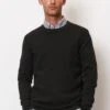 Marc O'Polo Pullover, Crew Neck - Trui - Black -ZALANDO WINKEL 34bd544f1efa45fb96ac11f671ddc946