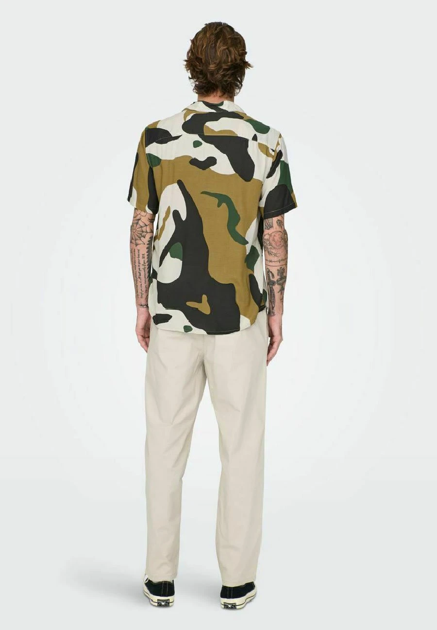 Only & Sons Overhemd - Dull Gold 5 Only & Sons Overhemd - Dull Gold - Afbeelding 3