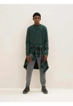 TOM TAILOR Denim Trui - Dark Moss Green Melange -ZALANDO WINKEL 366786c01fe44f4a8c7e4534718fbc0c