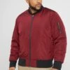 URBAN CLASSICS 2-Tone Jacket - Bomberjacks - Burgundy/Black -ZALANDO WINKEL 369b6e3ca8524029ad33c36af4a324c8