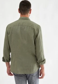 Regular Fit- Overhemd - Kaki -ZALANDO WINKEL 375b496c04484563b5110a29339eac99
