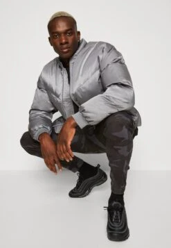 Bubble Puffer Jacket - Bomberjacks - Grey -ZALANDO WINKEL 379a04fa0a0640a8aa707b788dee3114