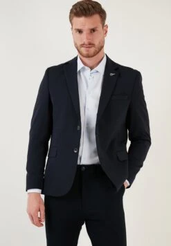 Regular Fit - Blazer - Navy Blue -ZALANDO WINKEL 37f224dd6ea34d7cbb81d7b47f69f1c7