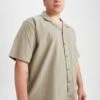DeFacto Fit - Overhemd - Khaki 1 DeFacto Fit - Overhemd - Khaki -ZALANDO WINKEL 383205cafe374114b83f174d7467c739