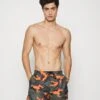 BRAVE SOUL Perth - Zwemshorts - Khaki/Orange -ZALANDO WINKEL 385255fedf4d4391b9fa8b9ca4780e31
