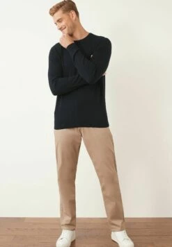 Next Pure - Trui - Navy Blue -ZALANDO WINKEL 38c09aa1520f4812a57de0e301d99169