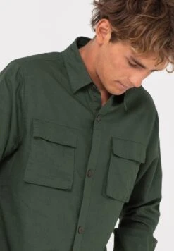 Rusty Workwear Long Sleeve - Overhemd - Rifle Green -ZALANDO WINKEL 397b018950e548b3a358349ecf8391d0