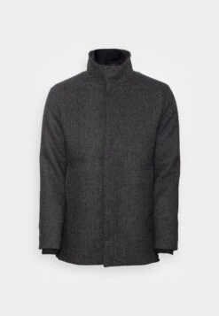 Jack & Jones Jjedunham Sn - Halflange Jas - Dark Grey Melange -ZALANDO WINKEL 39ca748ed1eb485da967df01411b624f
