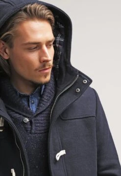 Pier One Halflange Jas - Navy -ZALANDO WINKEL 39fc34304bfd4cb98c88dbc8fb72bf47