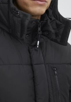 Solid Sdcallen - Winterjas - True Black -ZALANDO WINKEL 3a37c93d3cd54ddc9e7a1d4cbc2ccbf4