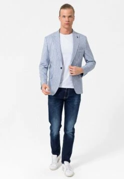 Blazer - Navy - White 9 Blazer - Navy - White -ZALANDO WINKEL 3a3f45edf4e541d18ae75c8bab695771