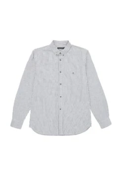 French Connection Long Sleeve - Overhemd - Dark Navy Stripe -ZALANDO WINKEL 3bc0e10ab9d74cc5bb8c0d91718dc54a