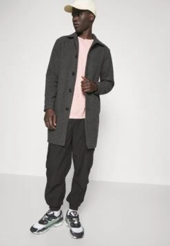 BRAVE SOUL Halflange Jas - Black/Grey -ZALANDO WINKEL 3c18a134d9b6463ea5dab683ad9772a9