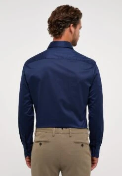 Eterna Slim Fit Casual - Zakelijk Overhemd - Navy -ZALANDO WINKEL 3c19b5acf7d142a38a1daa0a53a8ca69