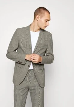 Selected Homme Slhslim - Kostuum - Brown Check -ZALANDO WINKEL 3c988fc4fe3c40eba834cceedeea27ea