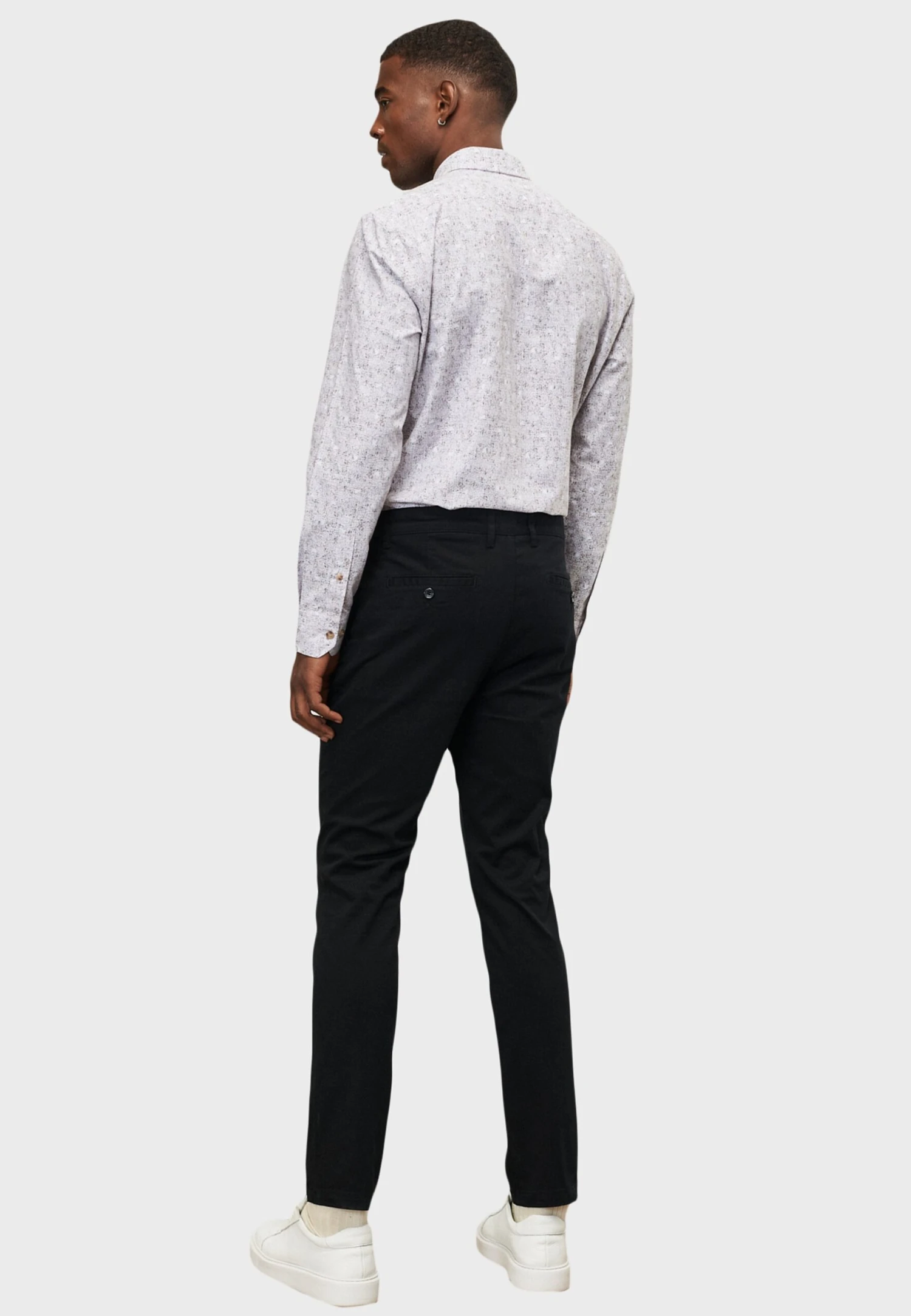 Slim Fit- Chino - Black 5 Slim Fit- Chino - Black - Afbeelding 3