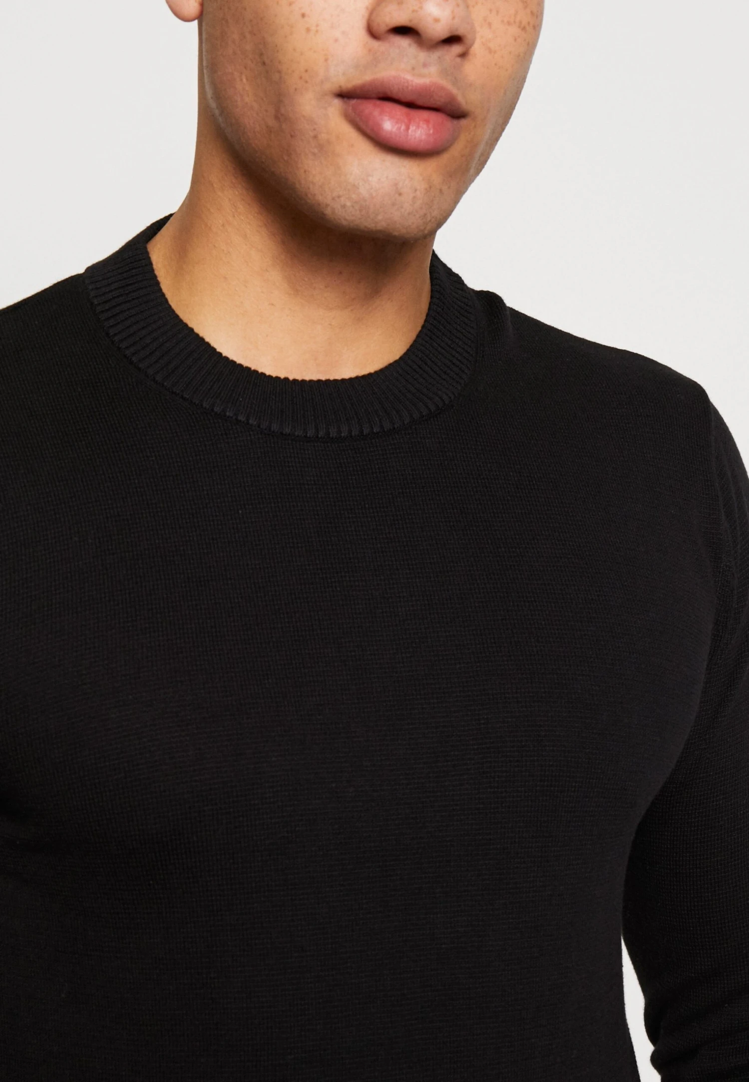 Bertoni Jonas - Trui - Jet Black 7 Bertoni Jonas - Trui - Jet Black - Afbeelding 5