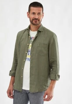 Regular Fit- Overhemd - Kaki -ZALANDO WINKEL 3d67d61125b34407b5397a41944609b0