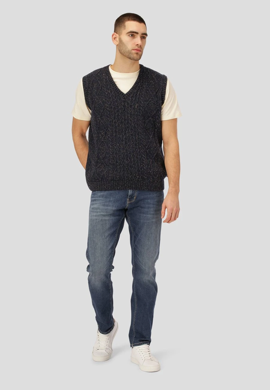 Roberto- Trui - Navy Mix 4 Roberto- Trui - Navy Mix - Afbeelding 2