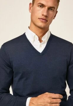 Hackett London Gmd V Nck - Trui - Navy -ZALANDO WINKEL 3de201894986420692bf087b3c431295