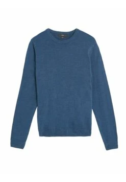 Marks & Spencer Cashmilon Crew Neck- Trui - Denim -ZALANDO WINKEL 3de76fcdbbb1468da6b0dc9319ba84ee