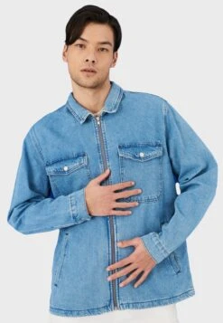 Spijkerjas - Mint Blue -ZALANDO WINKEL 3ef5fbd1d5e74472b37964a139200122