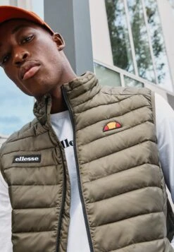 Ellesse Bardy Gilet - Bodywarmer - Khaki -ZALANDO WINKEL 3f237c9bb220449daca7c4d922e8a66c