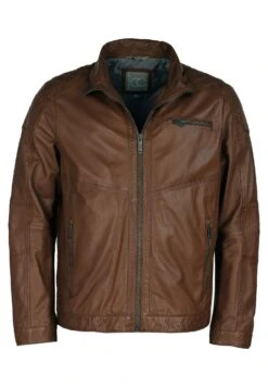 Leren Jas - Dark Brown -ZALANDO WINKEL 3f4f621ab4624d458160523e2f7b9073