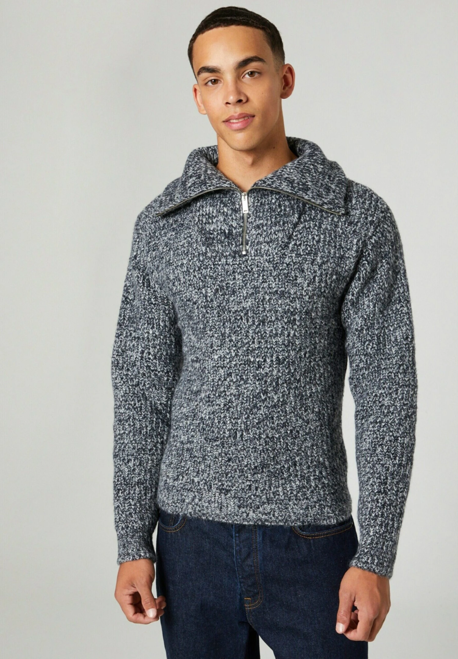 Collection Chris - Trui - Blaumeliert 3 Collection Chris - Trui - Blaumeliert