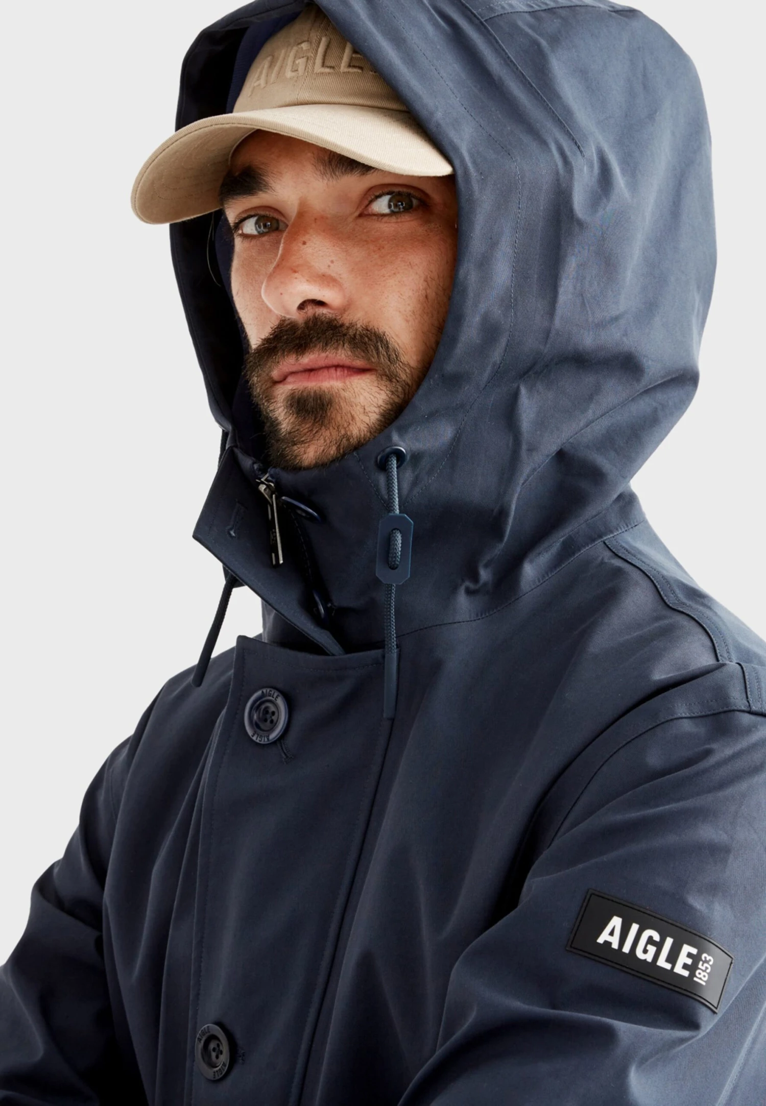 Aigle Parka - Navy Blue 7 Aigle Parka - Navy Blue - Afbeelding 5