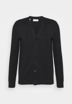 Selected Homme Slhberg V Neck Cardigan - Vest - Black -ZALANDO WINKEL 42a46ea7b91148f58841ee3ab45c3a0d