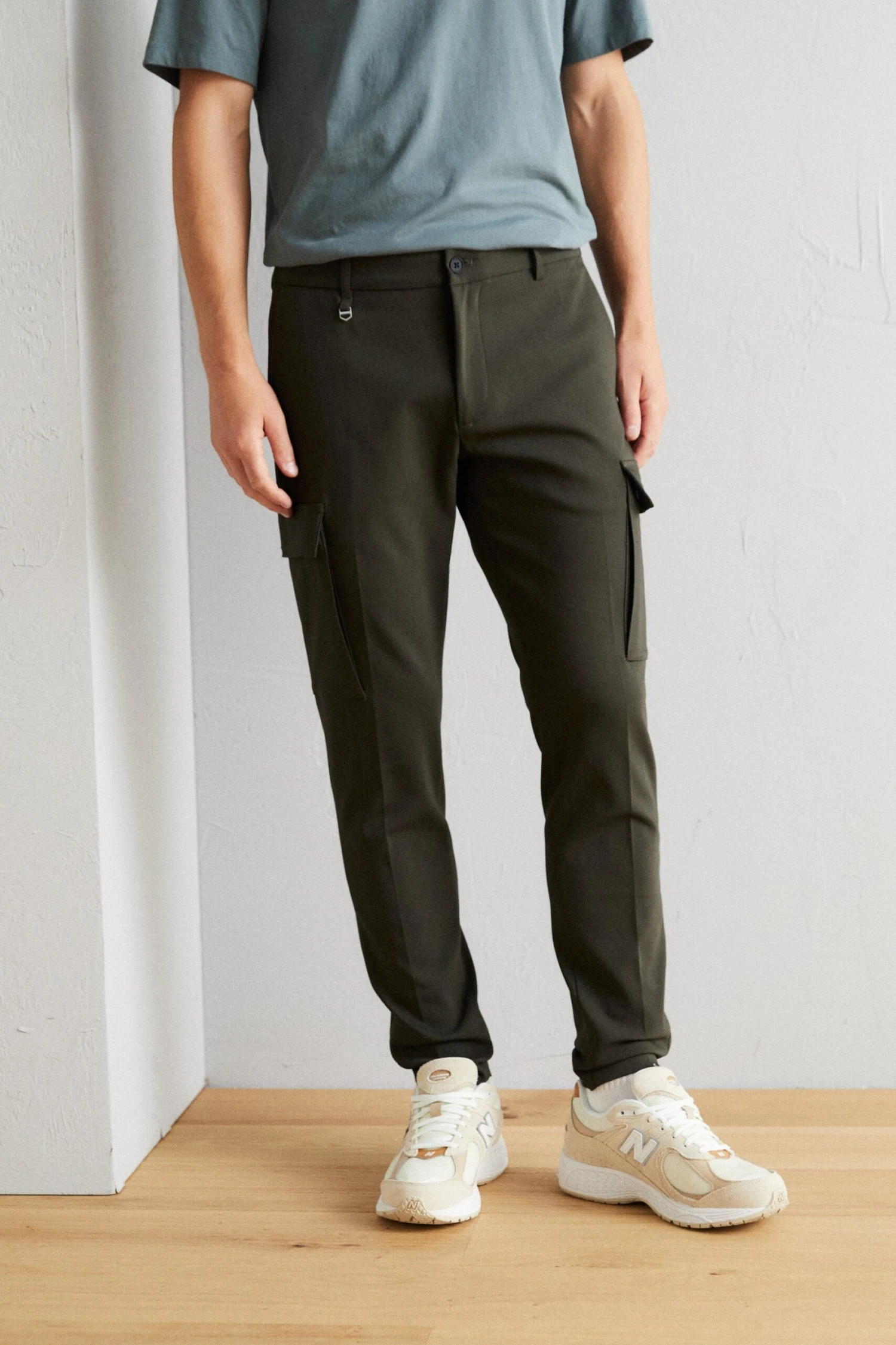 Antony Morato Bjorn In Stretch - Cargobroek - Dark Military Green 3 Antony Morato Bjorn In Stretch - Cargobroek - Dark Military Green