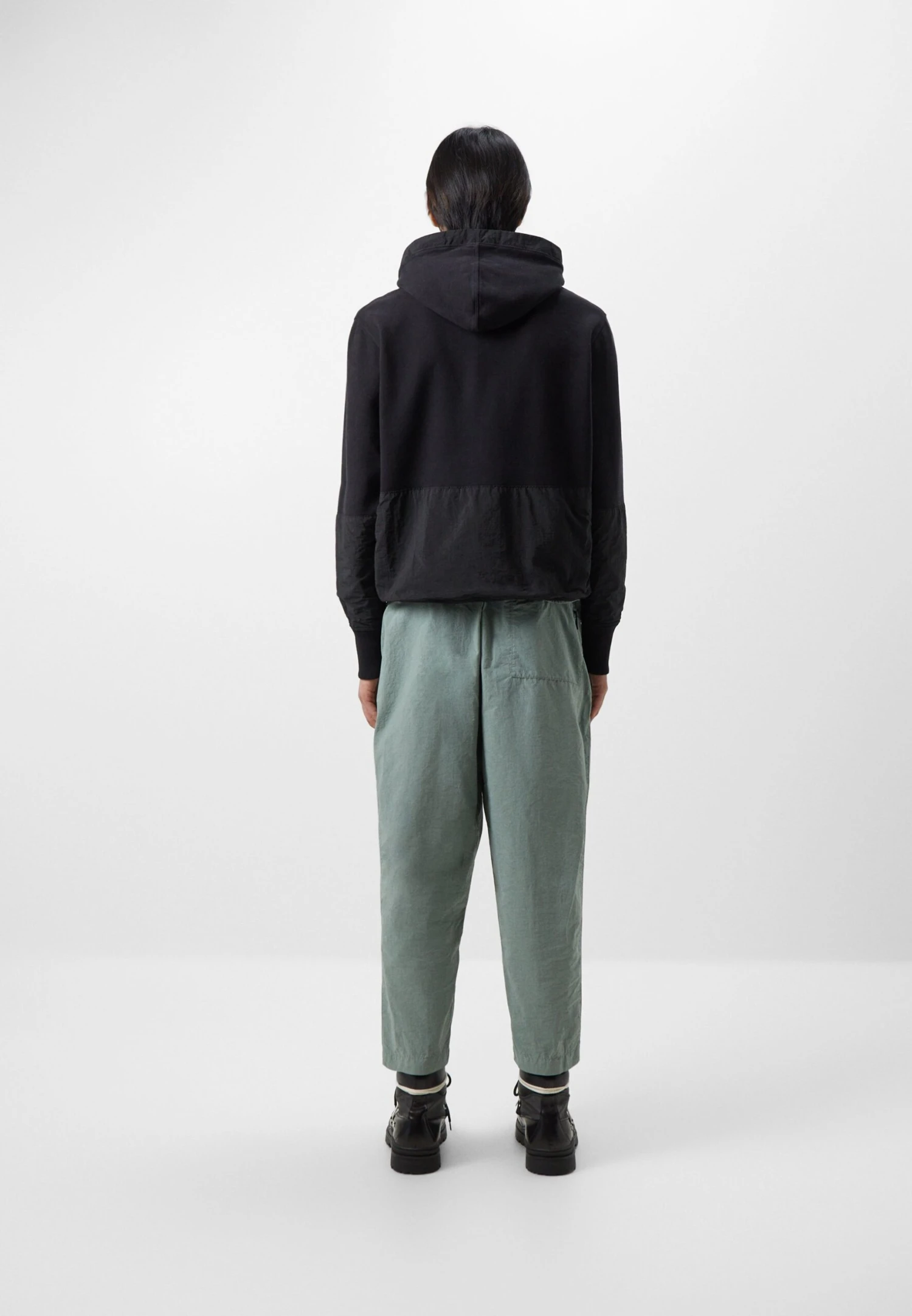 Mega Overpant Pleated Low Crotch - Broek - Green Milieu 5 Mega Overpant Pleated Low Crotch - Broek - Green Milieu - Afbeelding 3