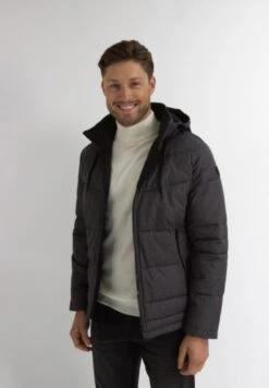 Winterjas - Dunkelgrau -ZALANDO WINKEL 43a06cf50ed940688b3e828d5f2ba41f