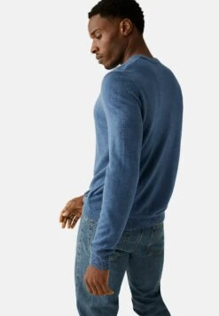 Marks & Spencer Cashmilon Crew Neck- Trui - Denim -ZALANDO WINKEL 43ad25daeda34c35b64b615af85e1c09