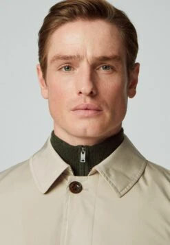 Hackett London City - Halflange Jas - Tan Brown -ZALANDO WINKEL 43b7e0537a7b46efaae54de41a271ccb