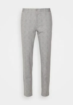 Only & Sons Onsmark Check Pant - Broek - Light Grey Melange -ZALANDO WINKEL 44b1fa1b256d440594835f33574c7f63