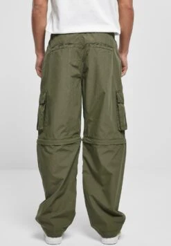URBAN CLASSICS Zip Away - Cargobroek - Olive -ZALANDO WINKEL 460076019dee434696c8b4e464c08081