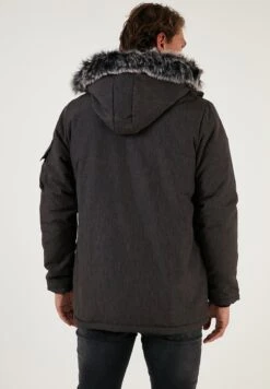 Hooded - Winterjas - Smoked Color 11 Hooded - Winterjas - Smoked Color -ZALANDO WINKEL 4661a861a60a4f41a89b99de2d74769c