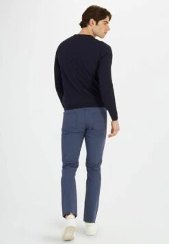 Slub Effect- Trui - Blu Scuro -ZALANDO WINKEL 46f385fd420b495dad3172fc7b277bd7