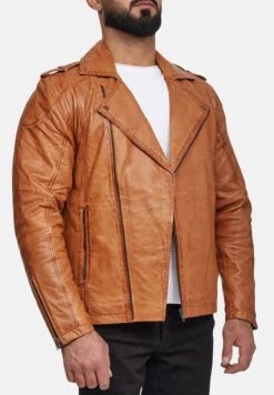 Echt - Leren Jas - Camel -ZALANDO WINKEL 473375286f5e4d8e803a57d7182c429d