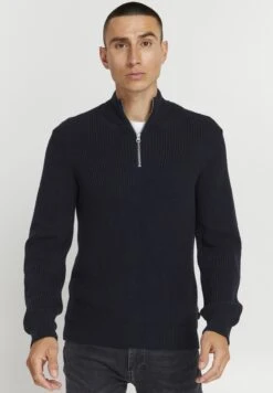 CASUAL FRIDAY Karlo Half Zipper - Trui - Dark Navy
