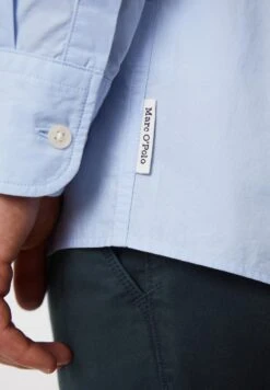 Marc O'Polo Langarm Shaped Aus Papertouch Popeline - Zakelijk Overhemd - Homestead Blue -ZALANDO WINKEL 47f9a674b976476792f0c5e24b8d9ccf
